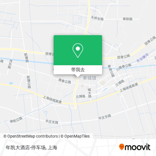 年凯大酒店-停车场地图
