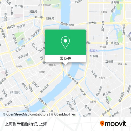 上海财禾船舶物资地图