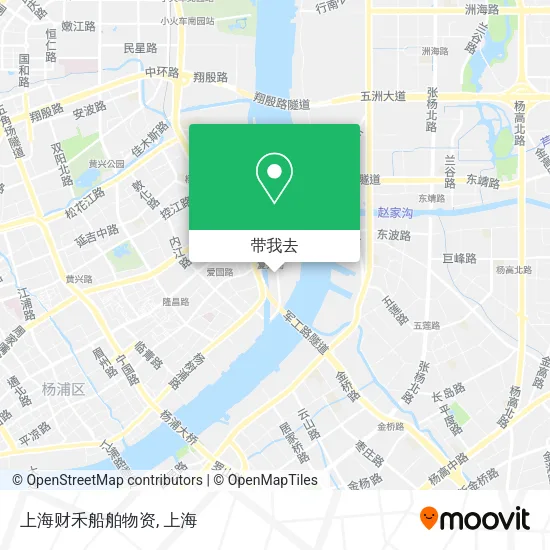 上海财禾船舶物资地图