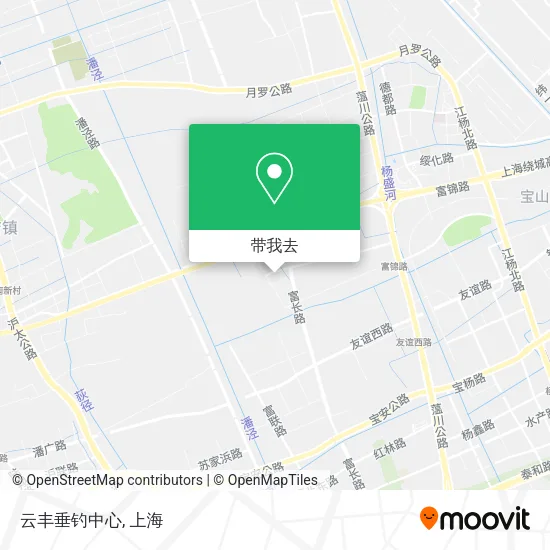 云丰垂钓中心地图