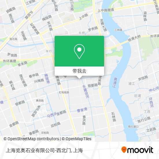 上海览奥石业有限公司-西北门地图