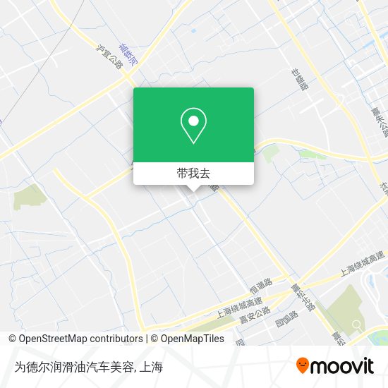 为德尔润滑油汽车美容地图