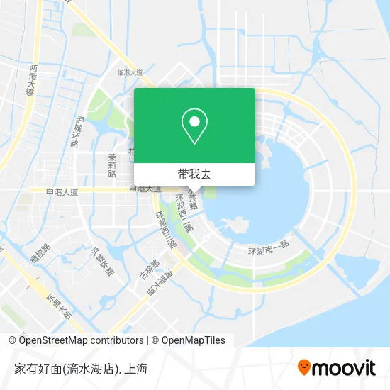 家有好面(滴水湖店)地图