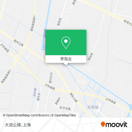 大泥公路地图