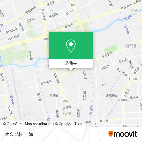 水泉驾校地图
