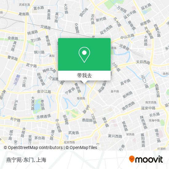 燕宁苑-东门地图