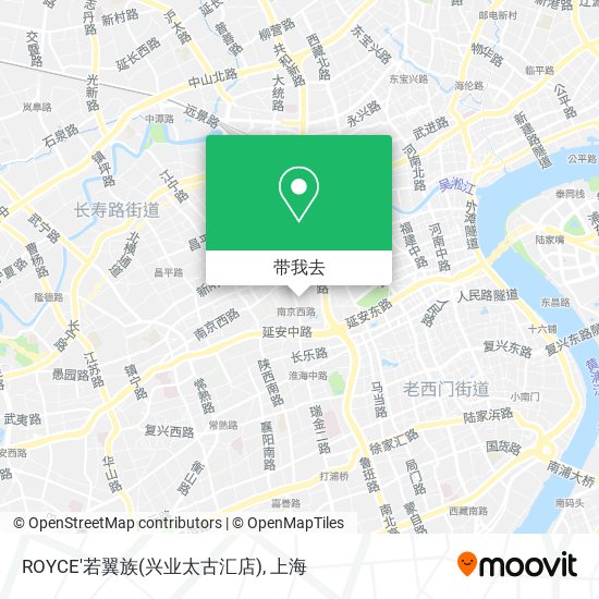 ROYCE'若翼族(兴业太古汇店)地图