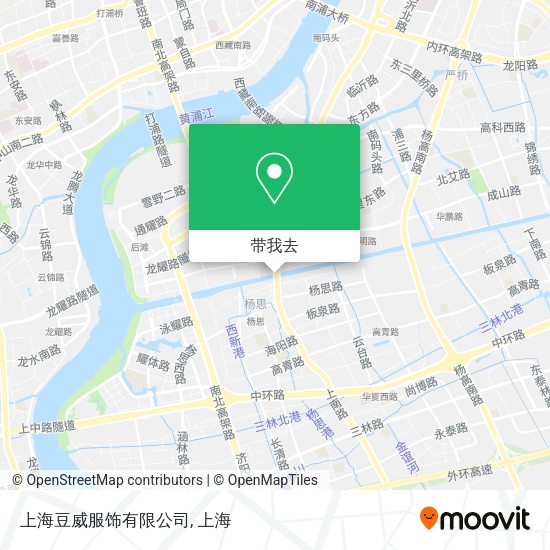 上海豆威服饰有限公司地图