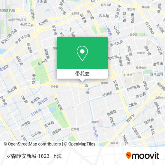 罗森静安新城-1823地图