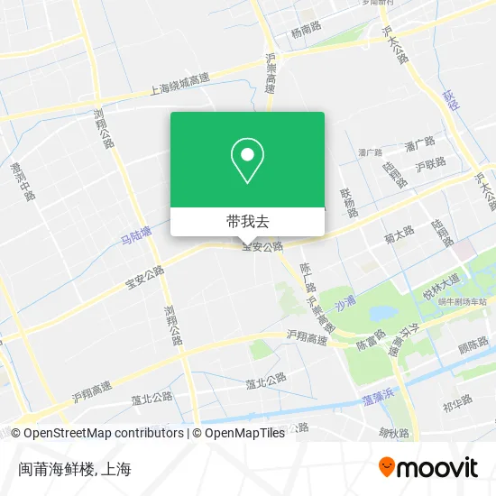 闽莆海鲜楼地图