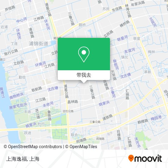 上海逸福地图