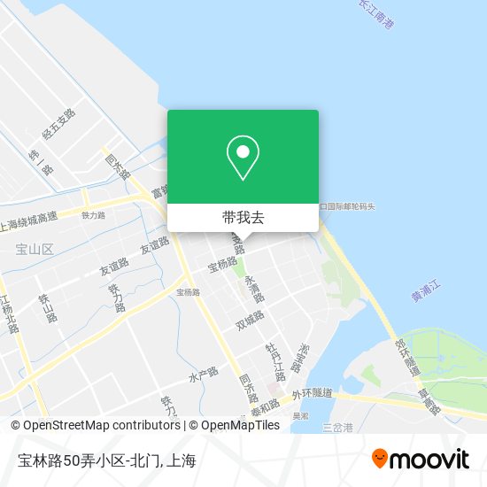 宝林路50弄小区-北门地图