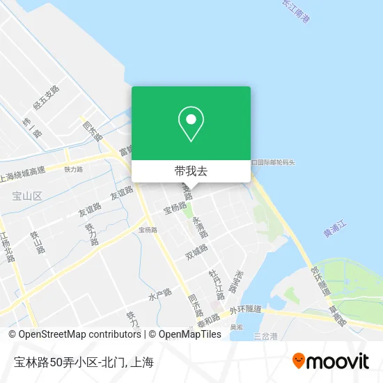 宝林路50弄小区-北门地图