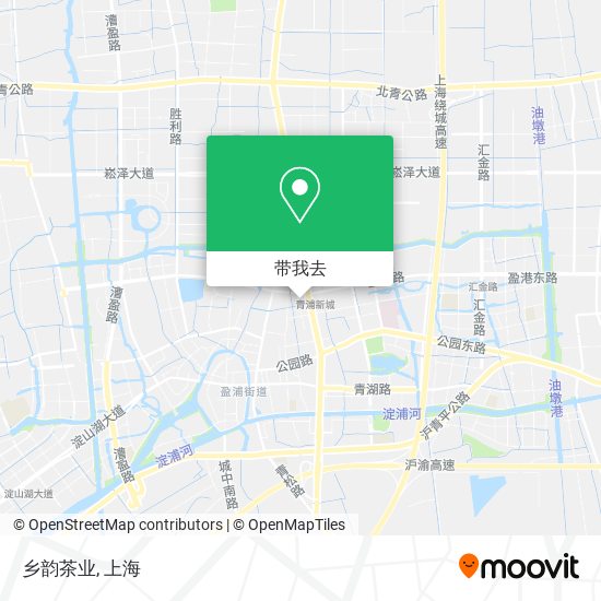 乡韵茶业地图