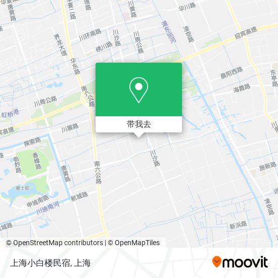 上海小白楼民宿地图