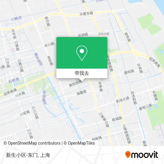新生小区-东门地图
