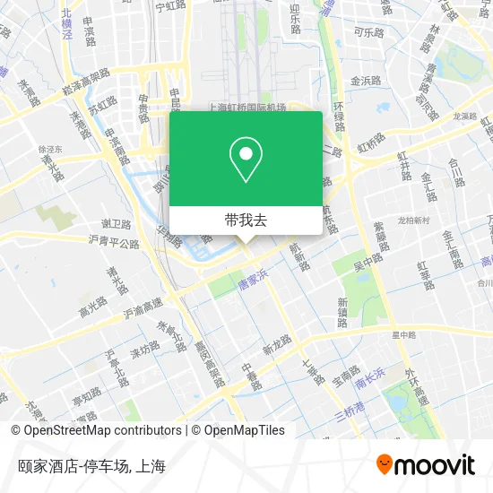 颐家酒店-停车场地图