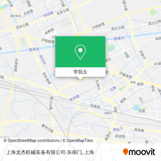 上海龙杰机械装备有限公司-东南门地图