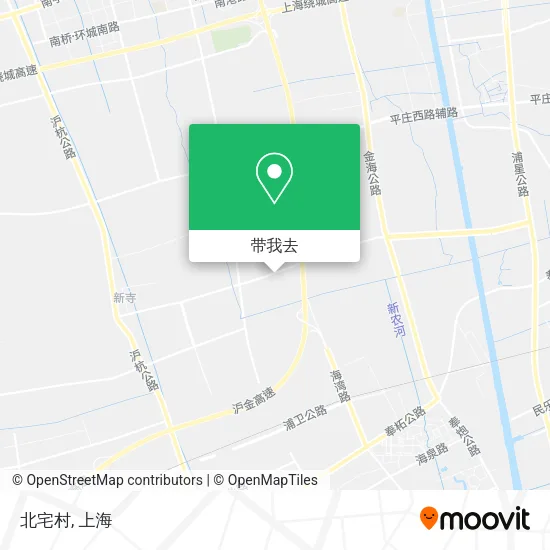 北宅村地图