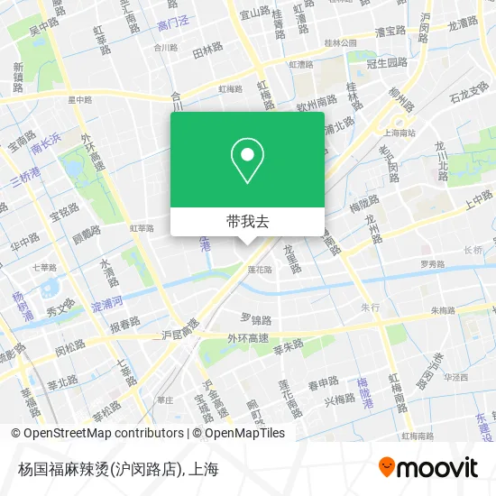 杨国福麻辣烫(沪闵路店)地图