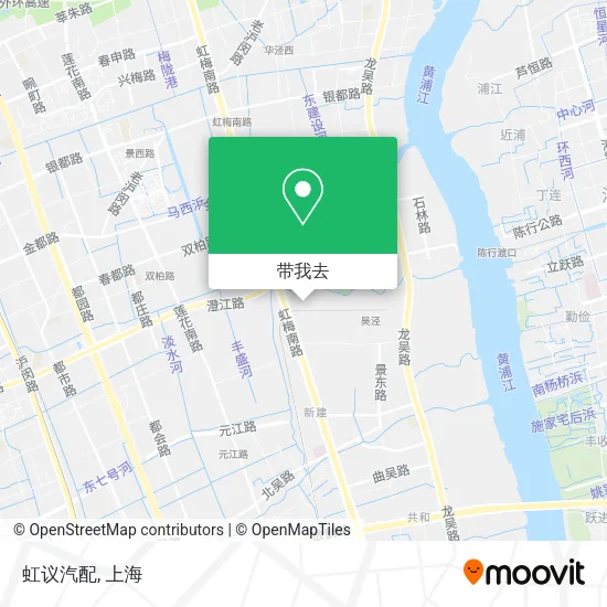虹议汽配地图