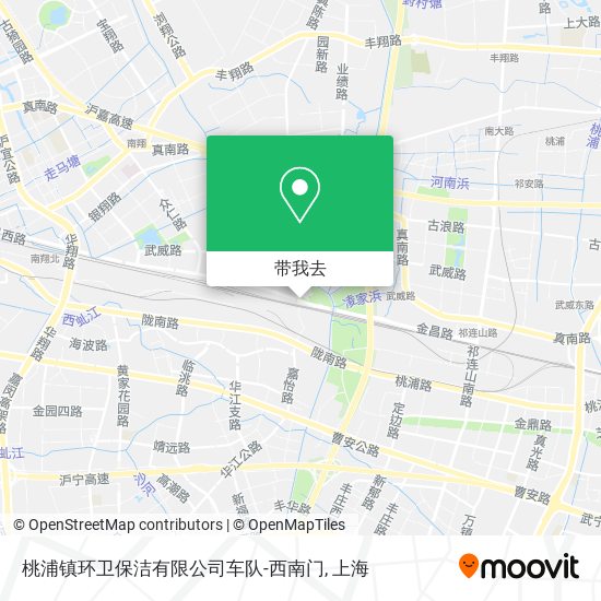 桃浦镇环卫保洁有限公司车队-西南门地图