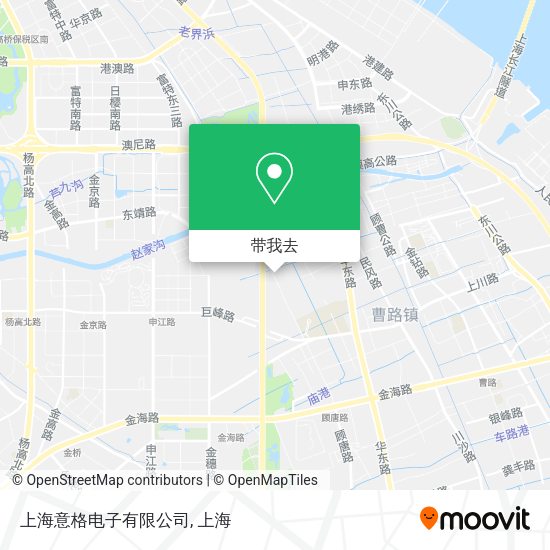 上海意格电子有限公司地图