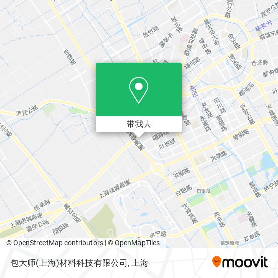 包大师(上海)材料科技有限公司地图