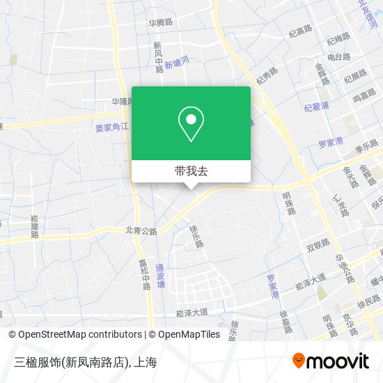 三楹服饰(新凤南路店)地图