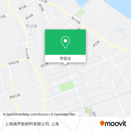 上海驰声新材料有限公司地图