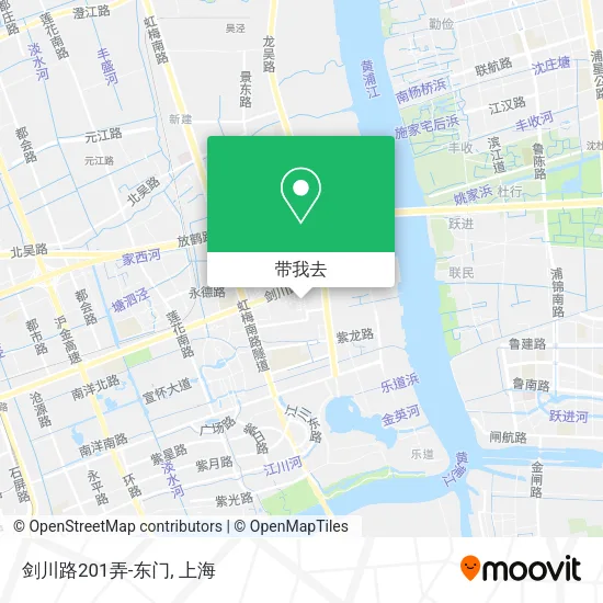 剑川路201弄-东门地图