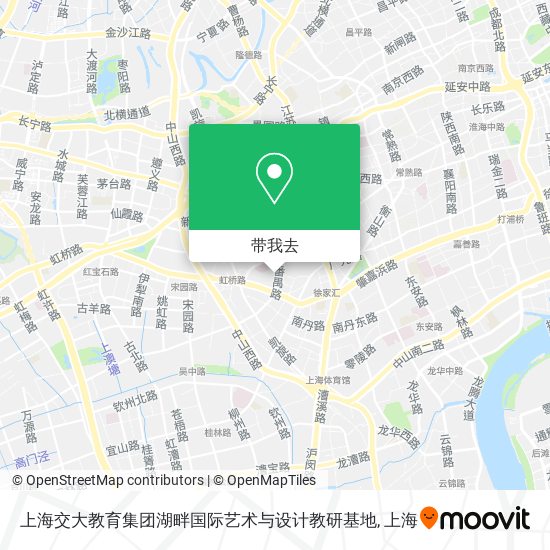 上海交大教育集团湖畔国际艺术与设计教研基地地图