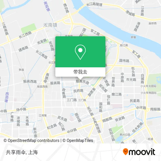 共享雨伞地图