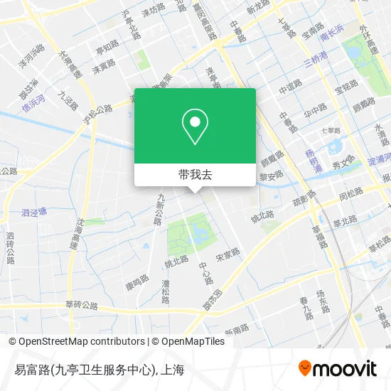 易富路(九亭卫生服务中心)地图