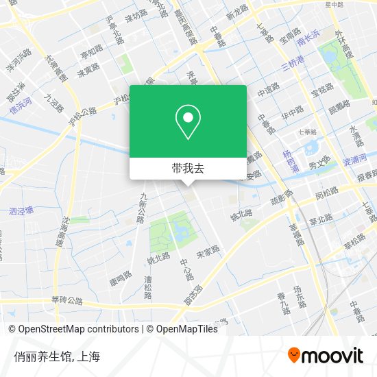俏丽养生馆地图