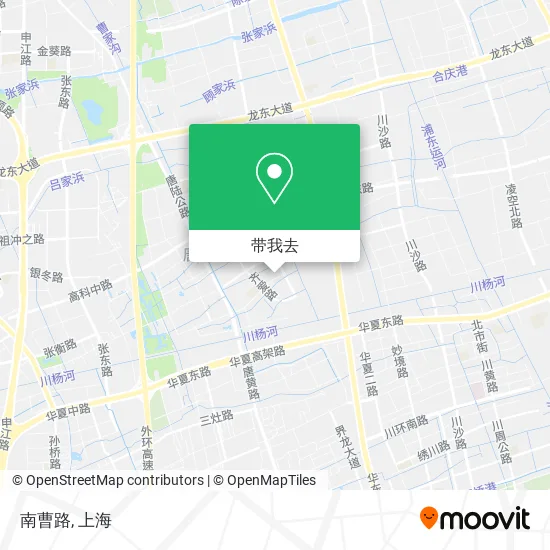 南曹路地图