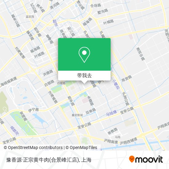 豫香源·正宗黄牛肉(合景峰汇店)地图