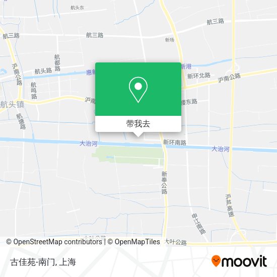 古佳苑-南门地图