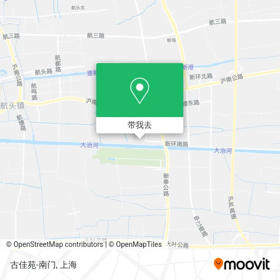 古佳苑-南门地图
