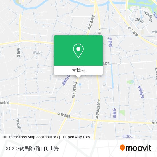 X020/鹤民路(路口)地图