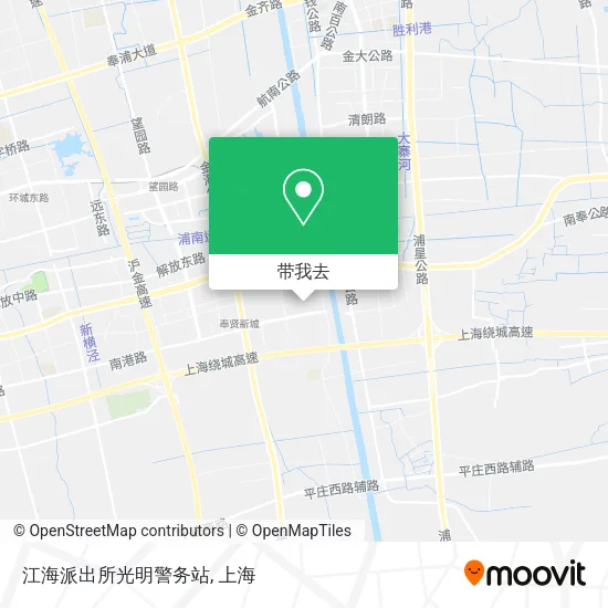 江海派出所光明警务站地图