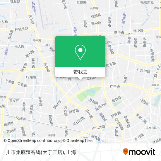 川市集麻辣香锅(大宁二店)地图