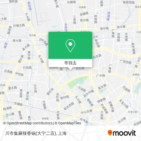 川市集麻辣香锅(大宁二店)地图