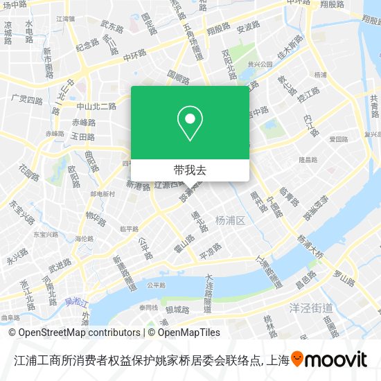 江浦工商所消费者权益保护姚家桥居委会联络点地图