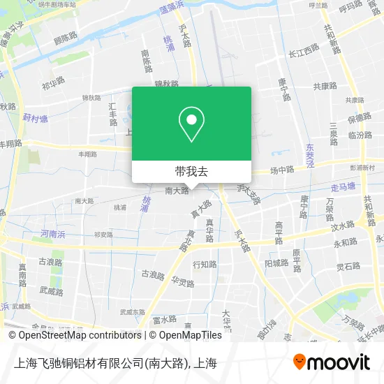 上海飞驰铜铝材有限公司(南大路)地图