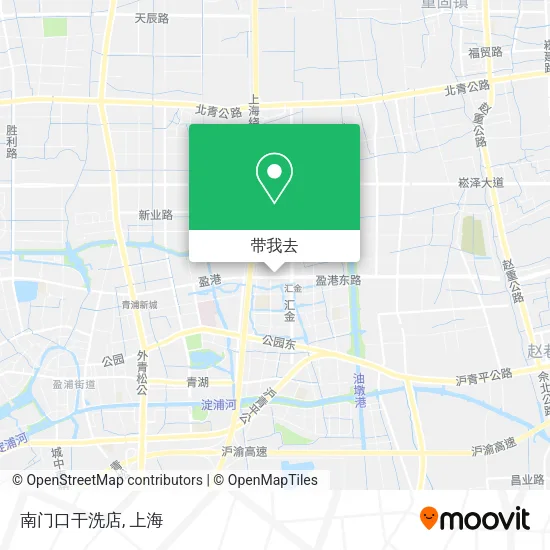 南门口干洗店地图
