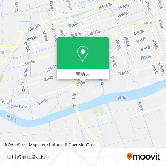 江川路丽江路地图