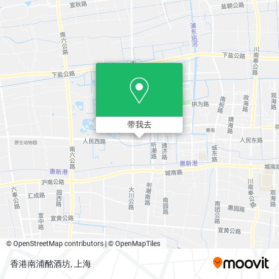 香港南浦酩酒坊地图