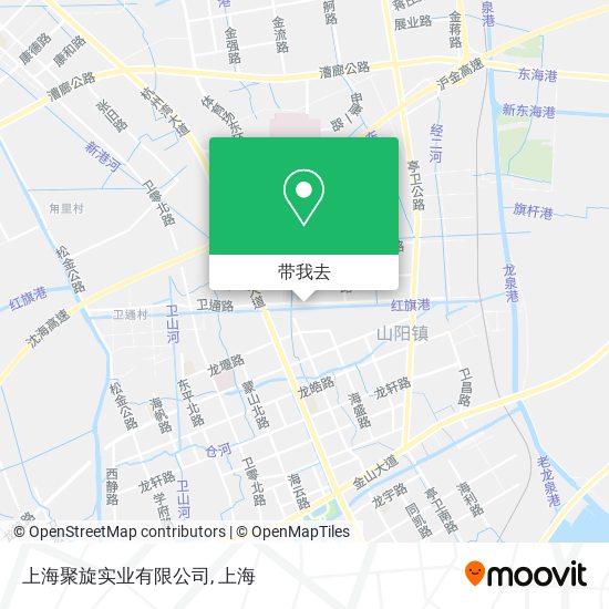 上海聚旋实业有限公司地图