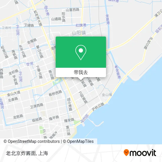 老北京炸酱面地图